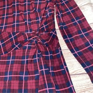 Tommy Hilfiger Women's Sheath Dress, Sky Captain/Black Cherry